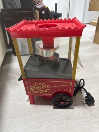 Máquina de Palomitas Roja Estilo Vintage