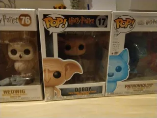 Funko Pop Harry Potter Hedwig, Patronus, Dobby