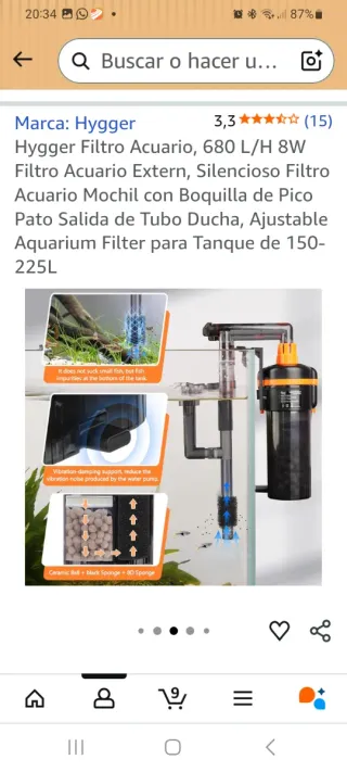 Acuario 40L Completo