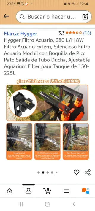 Acuario 40L Completo