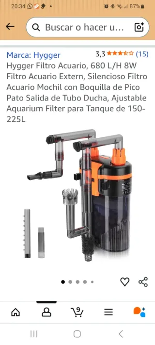 Acuario 40L Completo