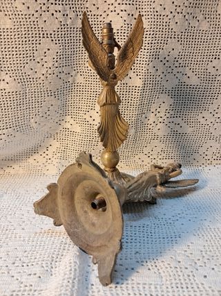 DOS LAMPARAS DIOSAS ALADAS.