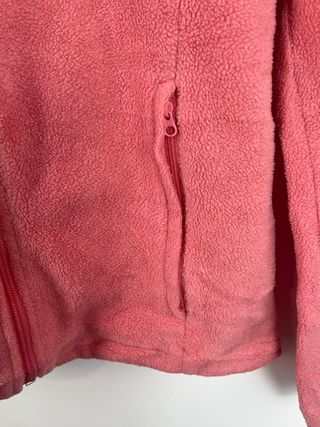 Columbia Chaqueta Polar Rosa con Capucha