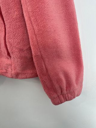 Columbia Chaqueta Polar Rosa con Capucha