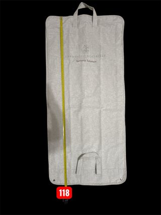 Brunello Cucinelli portabiti grigio