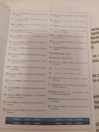 Cabezal Rowenta Aqua - Nuevo
