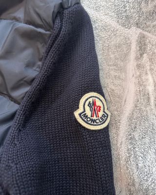 Chaqueta Moncler Azul Marino Original