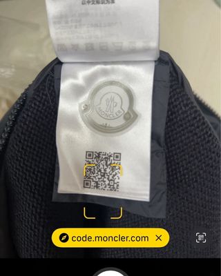 Chaqueta Moncler Azul Marino Original