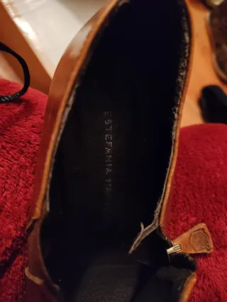 Botines marrones mujer