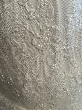 Traje de Novia Manuel Mota Blanco+ velo