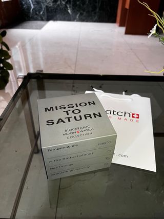 Swatch Moonswatch Mission to Saturn