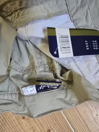 Pantalón Crivit Trekking Talla L Beige