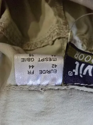 Pantalón Crivit Trekking Talla L Beige