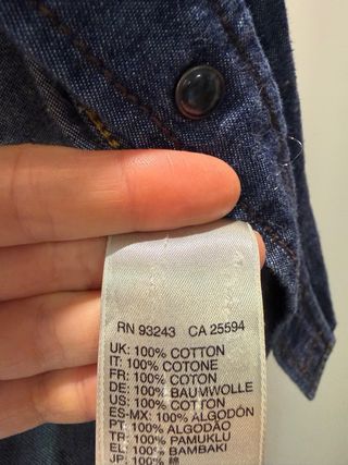 Camisa vaquera Diesel, t-M