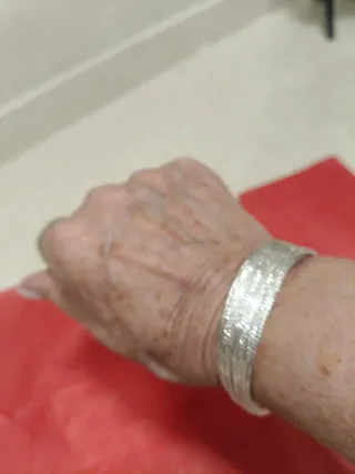 Pulsera Plata Esterlina Brillantemuu brillante aju