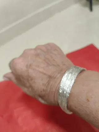 Pulsera Plata Esterlina Brillantemuu brillante aju