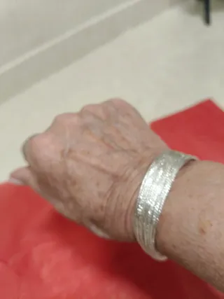 Pulsera Plata Esterlina Brillantemuu brillante aju