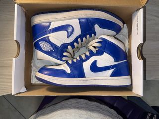 Jordan 1 Mid Kentucky Blue