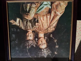 Cuadro Virgen Maria Auxiliadora con Niño