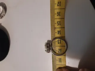 Anillo Tous con piedra verde y plata