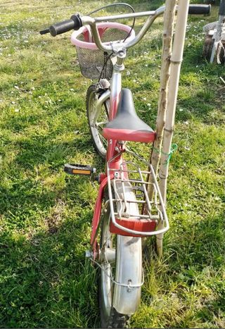 Bici Bambini Contropedale Rossa