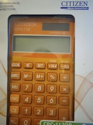 Calculadora Citizen CPC-112