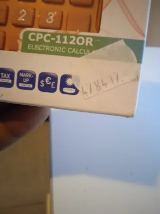 Calculadora Citizen CPC-112