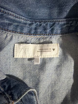 Mono corto vaquero Zara