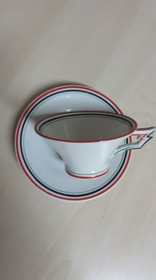 Set di 6 tazze da caffè antiche