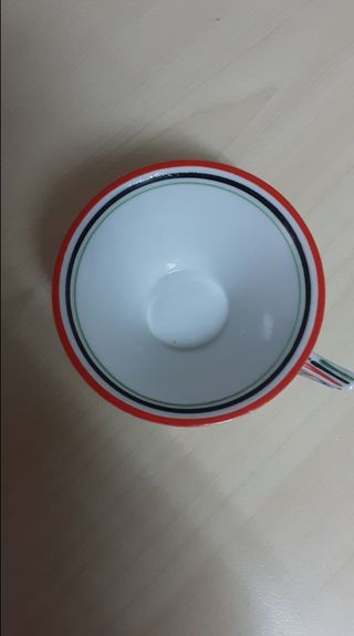 Set di 6 tazze da caffè antiche