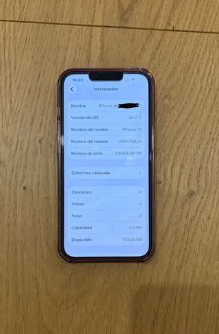 iPhone 13 Rosso 128GB + Custodia MagSafe Originale