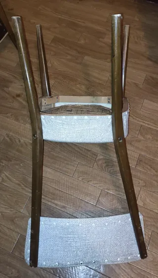 Silla vintage de madera