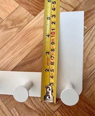 Percheros IKEA metálicos para puerta (4+ 1 Gratis)
