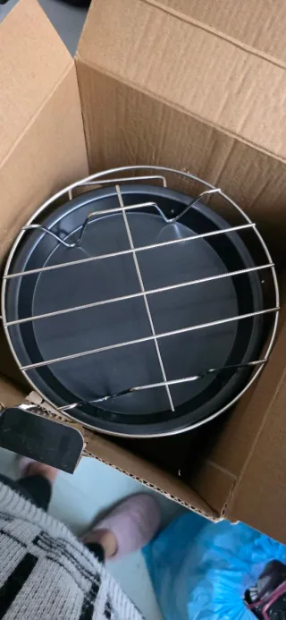 Freidora de aire y complementos