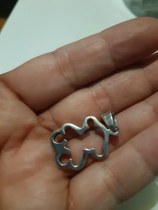 Colgante Oso Tous Plata Original