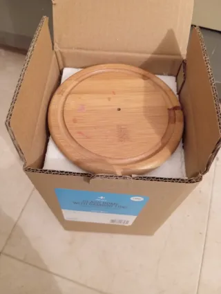 Cúpula cristal madera Bella y Bestia