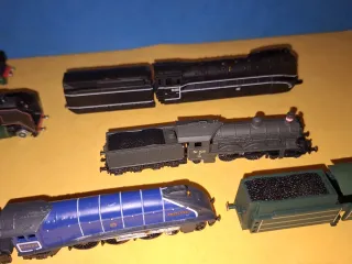 Lote 11 Locomotoras Escala N Estáticas