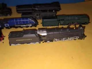 Lote 11 Locomotoras Escala N Estáticas