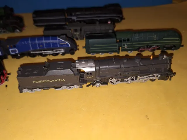 Lote 11 Locomotoras Escala N Estáticas