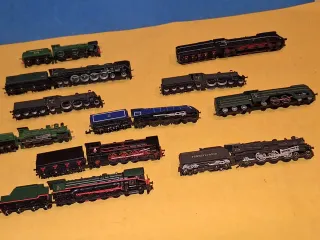 Lote 11 Locomotoras Escala N Estáticas