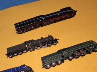 Lote 11 Locomotoras Escala N Estáticas