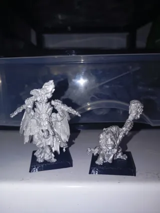 Figuras Metal Orcos Warhammer Héroes