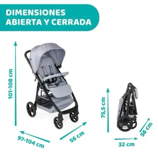 Silla de paseo Chicco ligera todoterreno