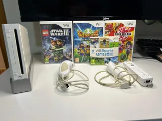 Consola Nintendo Wii Blanca + Juegos