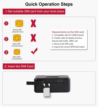 Localizador GPS Tracker TK913 GSM SIM Nuevo