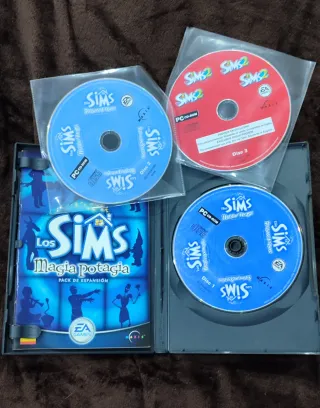 Pack 6 Juegos Los Sims PC