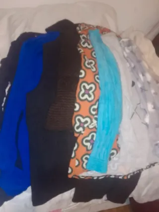 Lote 8 peças roupa quente M