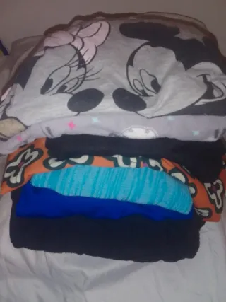 Lote 8 peças roupa quente M