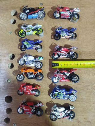 Motos de colección a escala
