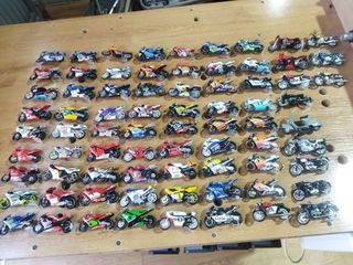 Motos de colección a escala